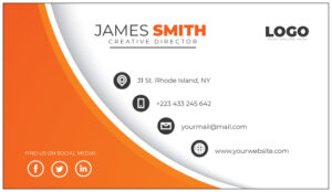 300 GSM Business Cards – Gloss / Matte